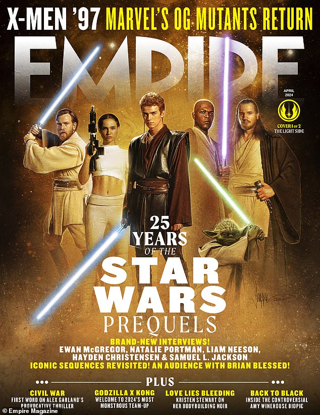 أجرت مجلة Empire مقابلة مع ناتالي وهايدن مع إيوان ماكجريجور وليام نيسون في العدد الجديد الذي سيصدر في 15 فبراير.