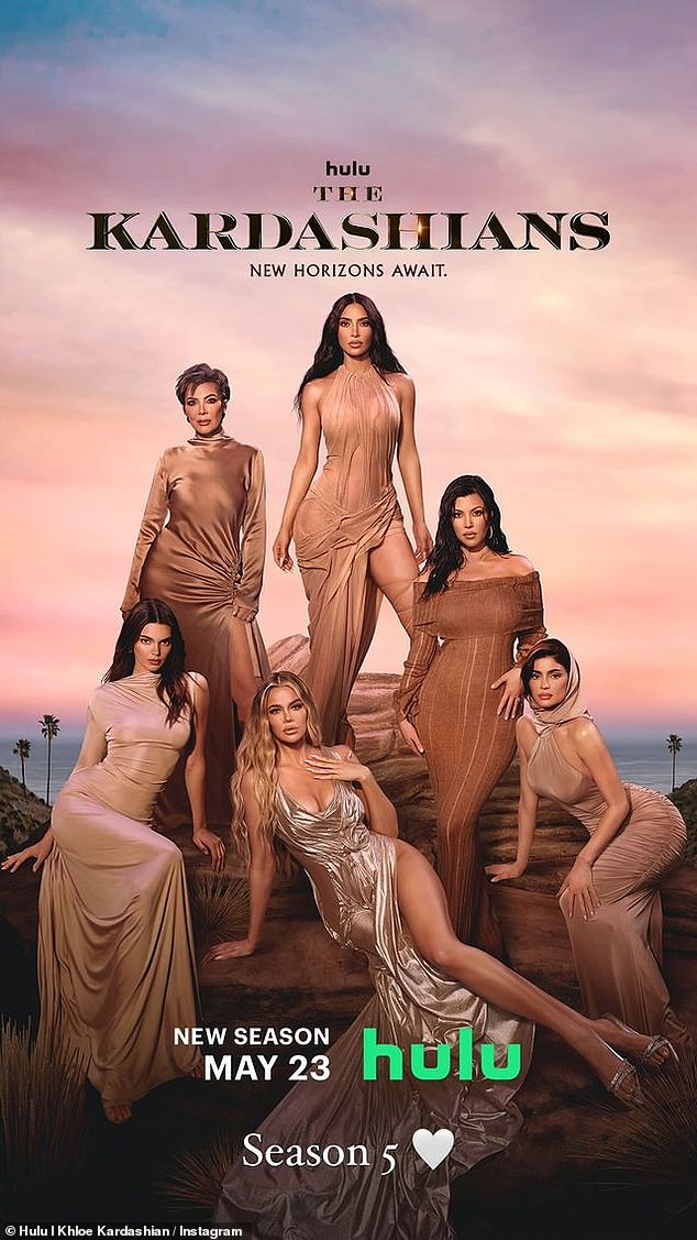 يبدأ الموسم الخامس من مسلسل The Kardashians في 23 مايو